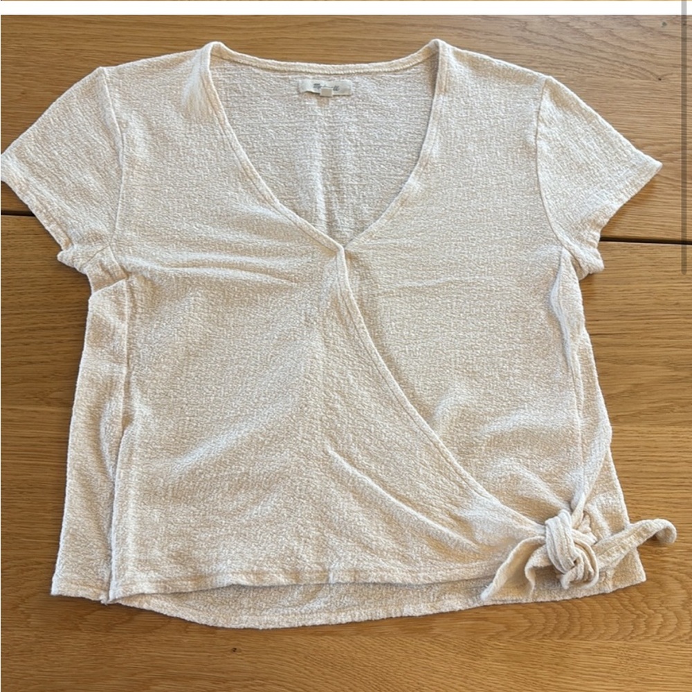 Madewell Size Small Wrap Top
